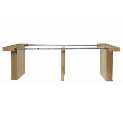 Izvelkamais konsoles galds “Klaus” 90–235 cm – koka dizains (MDF)