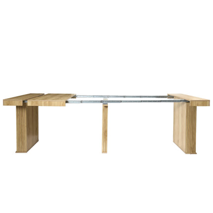 Izvelkamais konsoles galds “Klaus” 90–235 cm – koka dizains (MDF)
