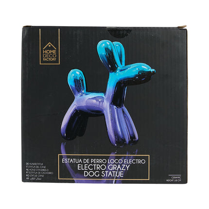 Crazy Dog Electro dekoratīva figūra – H18 cm, 5 krāsas