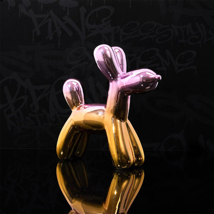 Crazy Dog Electro dekoratīva figūra – H18 cm, 5 krāsas