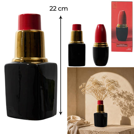 Red Lip dekoratīvā vāze lūpu krāsas formā – 2 dizaini