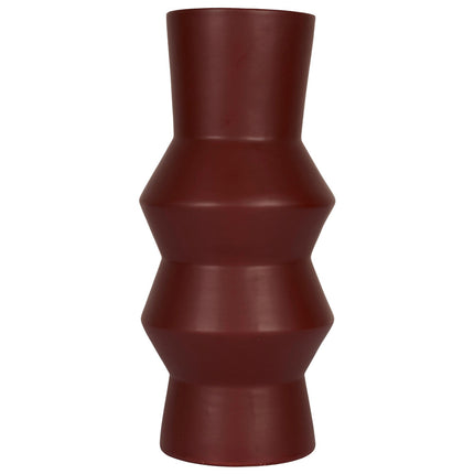 Ģeometriska dizaina keramikas vāze – 30,8 cm