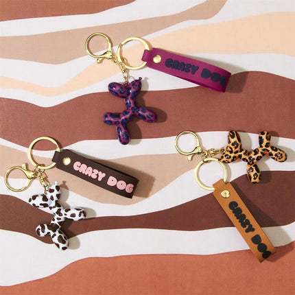Crazy Dog Pop dekoratīvs piekariņš – 6 dizaini