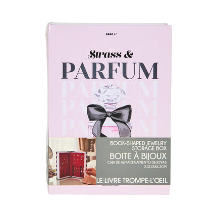 Glamour rotu kastīte grāmatas formā – 21 × 15 cm