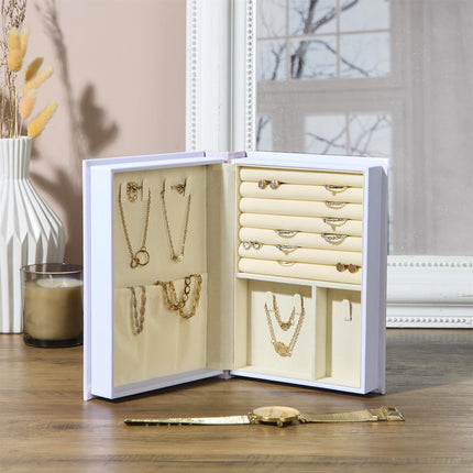 Glamour rotu kastīte grāmatas formā – 21 × 15 cm