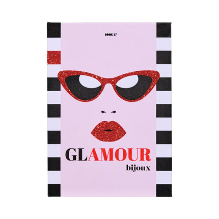 Glamour rotu kastīte grāmatas formā – 21 × 15 cm