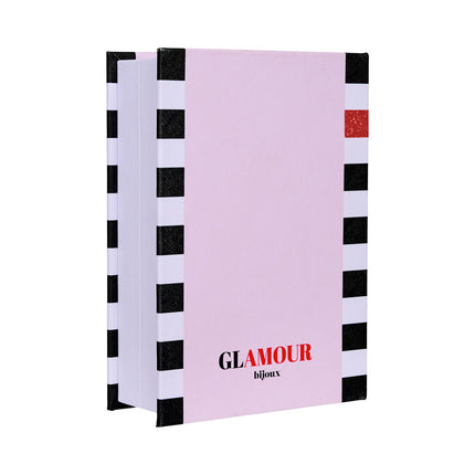 Glamour rotu kastīte grāmatas formā – 21 × 15 cm