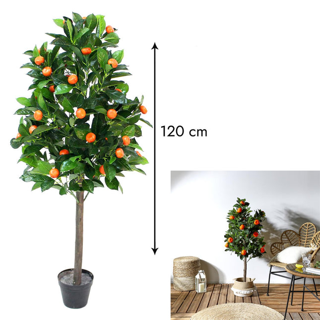 Mākslīgais mandarīnkoks 125 cm