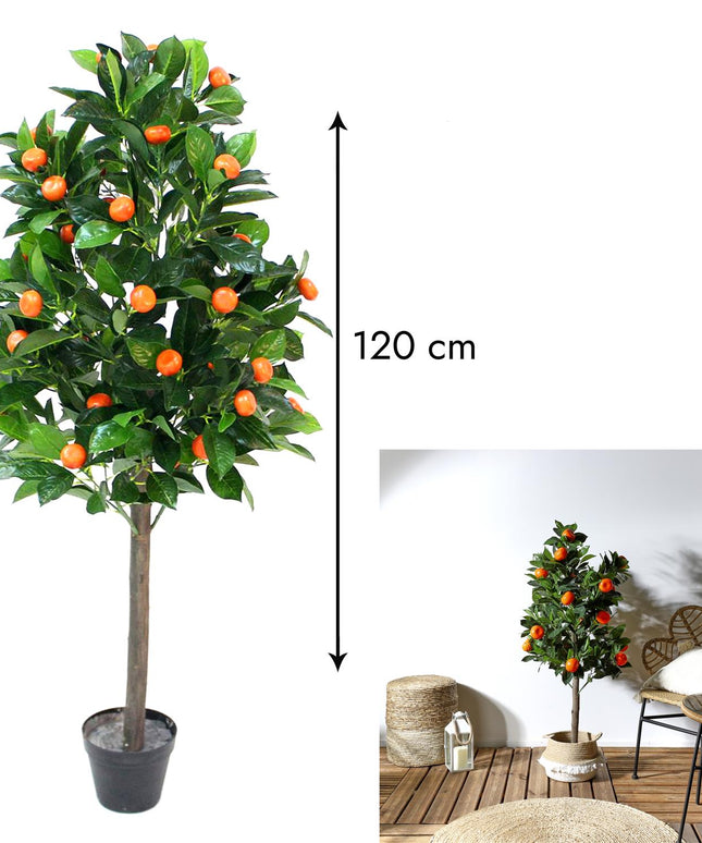 Mākslīgais mandarīnkoks 125 cm