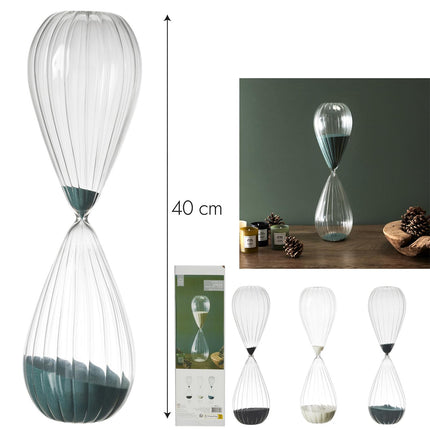 Stikla smilšu pulkstenis –60min (40 cm)
