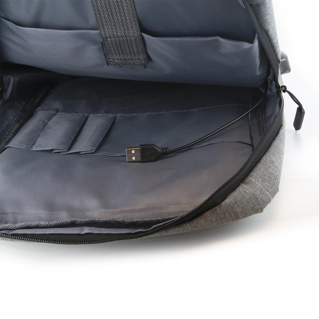 Viedā mugursoma ar USB uzlādes pieslēgvietu