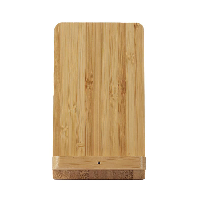 Bezvadu uzlādes statīvs viedtālrunim (indukcija), koka