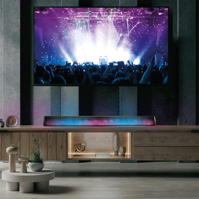 Bluetooth skaņas josla ar LED apgaismojumu (Soundbar)