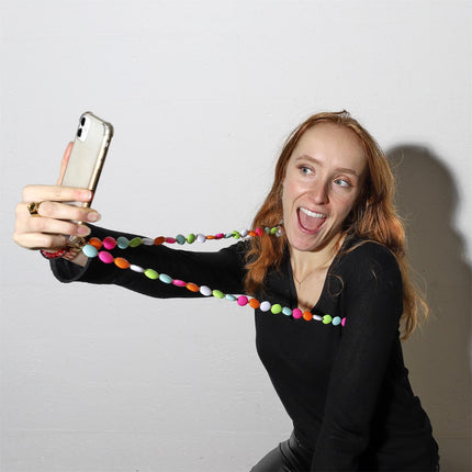 Pērļu telefona siksniņa 130 cm