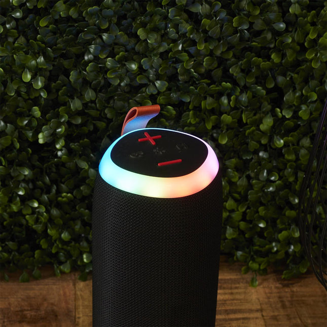 Portatīvā Bluetooth skaļruņa ar LED apgaismojumu