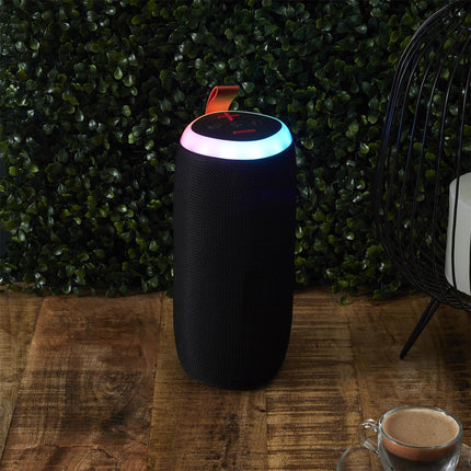 Portatīvā Bluetooth skaļruņa ar LED apgaismojumu