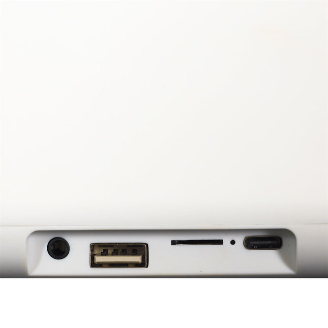 LED galda lampa ar bezvadu lādētāju un Bluetooth skaļruni