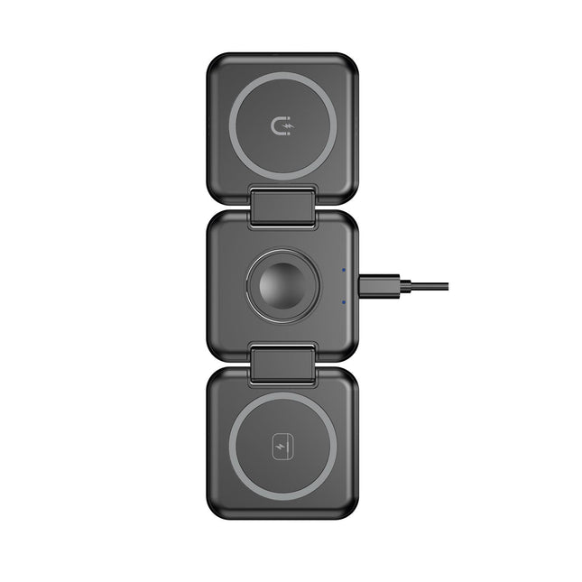 Salokāma bezvadu uzlādes stacija 3-in-1 (20W)