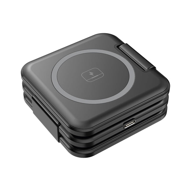 Salokāma bezvadu uzlādes stacija 3-in-1 (20W)