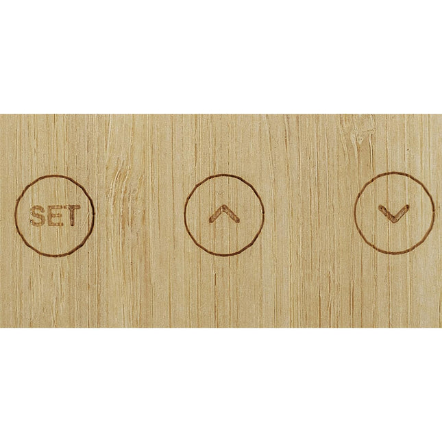 Daudzfunkcionāla digitālā stacija – temperatūra, mitrums, laiks un modinātājs