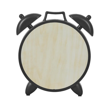 Vintage stila LED modinātājs ar koka efektu