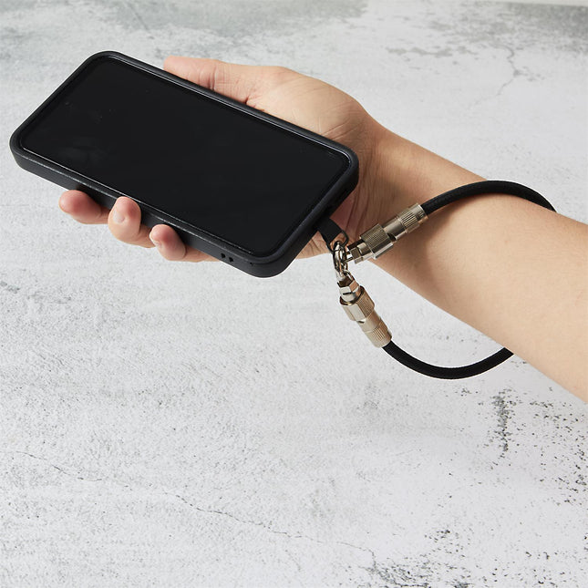 Īsais USB-C uzlādes kabelis ar rokas siksniņu