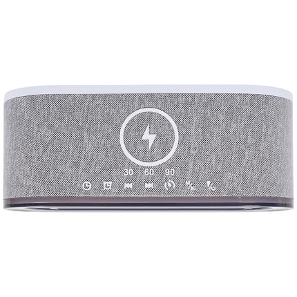 Modinātājs ar Bluetooth skaļruni, bezvadu uzlādi un RGB apgaismojumu