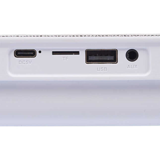 Modinātājs ar Bluetooth skaļruni, bezvadu uzlādi un RGB apgaismojumu