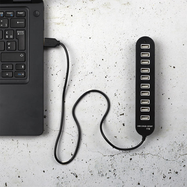 USB sadalītājs – 10 porti