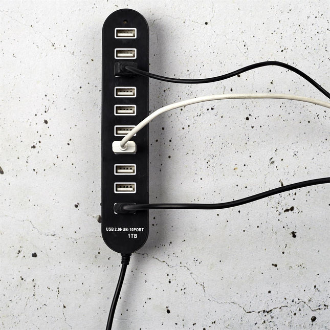 USB sadalītājs – 10 porti