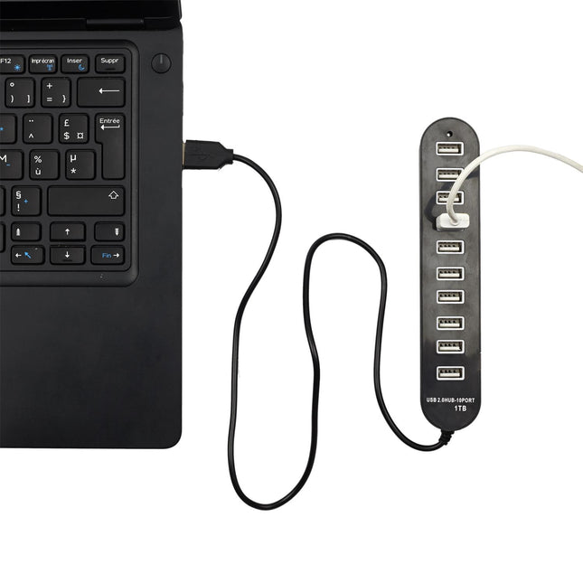 USB sadalītājs – 10 porti