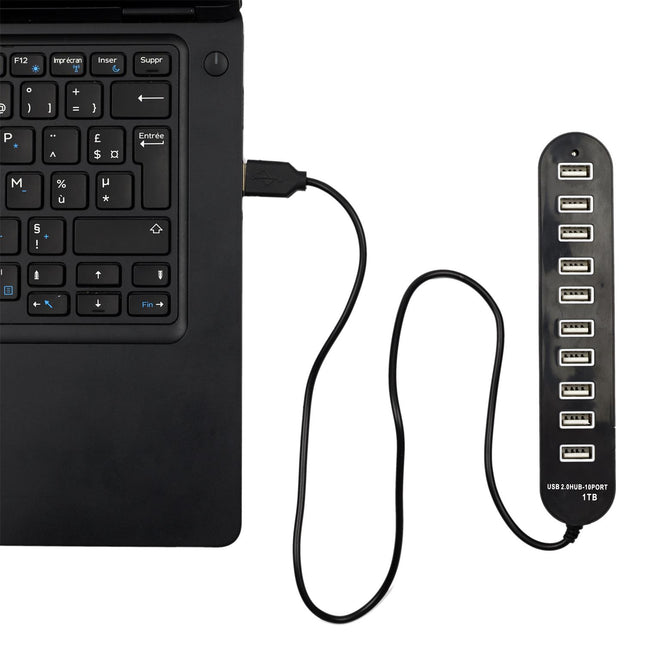 USB sadalītājs – 10 porti