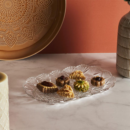 Dekoratīvs stikla trauku komplekts ar vākiem