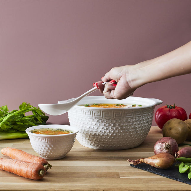 Porcelāna Terīna servēšanas komplekts – 9 daļas