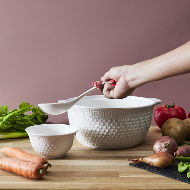 Porcelāna Terīna servēšanas komplekts – 9 daļas