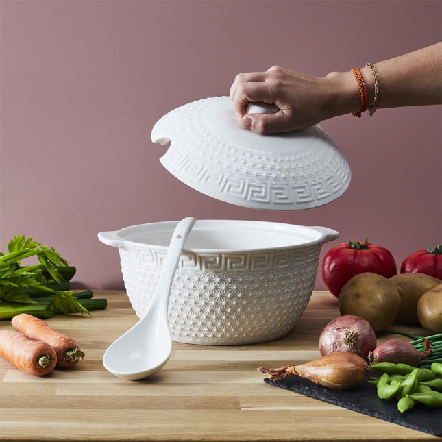 Porcelāna Terīna servēšanas komplekts – 9 daļas