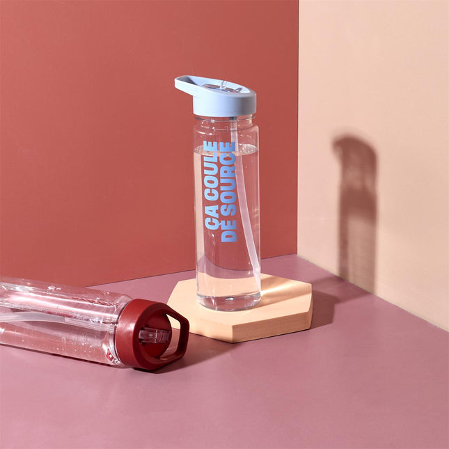 Stilīga ūdens pudele ar tekstu-700ml