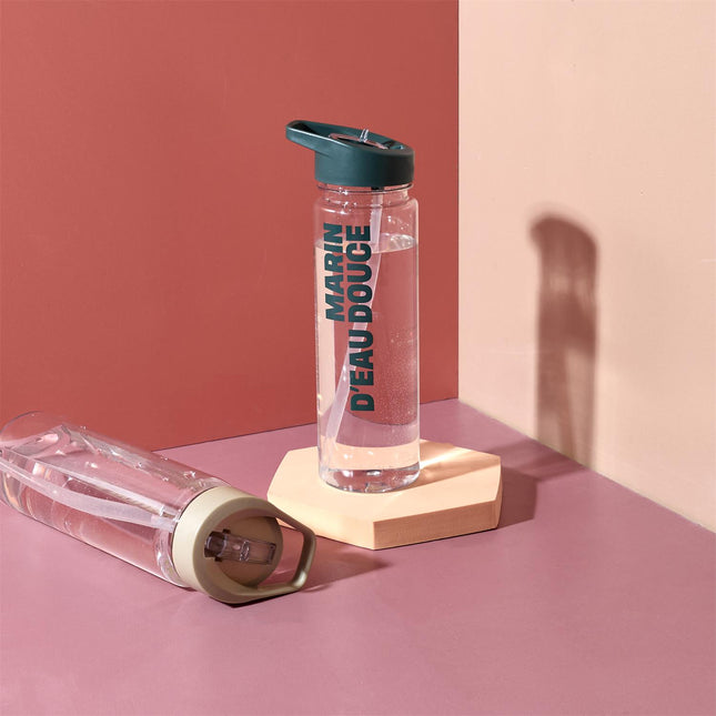 Stilīga ūdens pudele ar tekstu-700ml