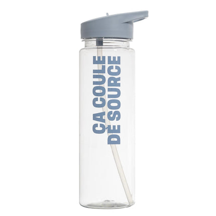 Stilīga ūdens pudele ar tekstu-700ml