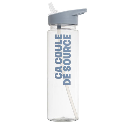 Stilīga ūdens pudele ar tekstu-700ml
