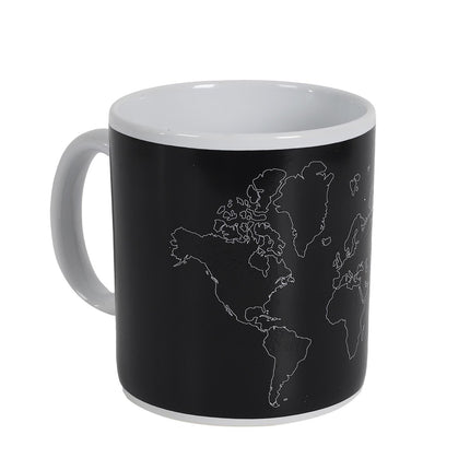 XXL termoreaktīvā krūze “Pasaules karte” – 700 ml