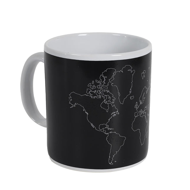 XXL termoreaktīvā krūze “Pasaules karte” – 700 ml