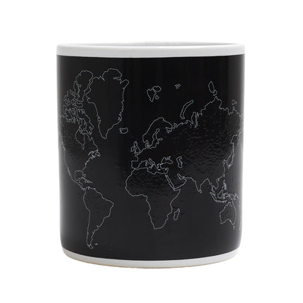 XXL termoreaktīvā krūze “Pasaules karte” – 700 ml