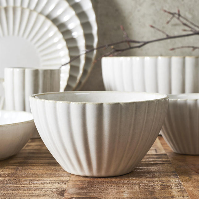 Keramikas bļoda Ø 14,5 cm –VLORA bēšīgā tonī