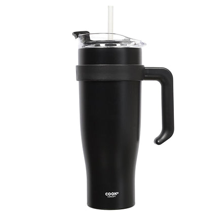 Termokrūze ar rokturi un salmiņu 1,2 L