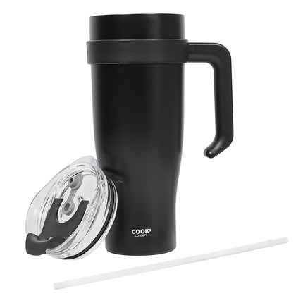 Termokrūze ar rokturi un salmiņu 1,2 L