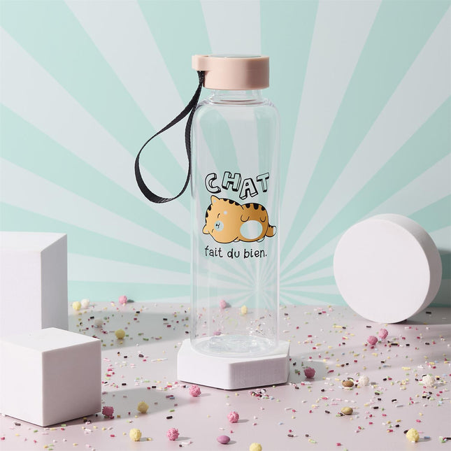 Ūdens pudele ar siksniņu 550ml