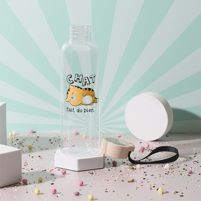 Ūdens pudele ar siksniņu 550ml