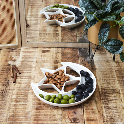 Keramikas uzkodu trauks “Mēness zvaigzne”