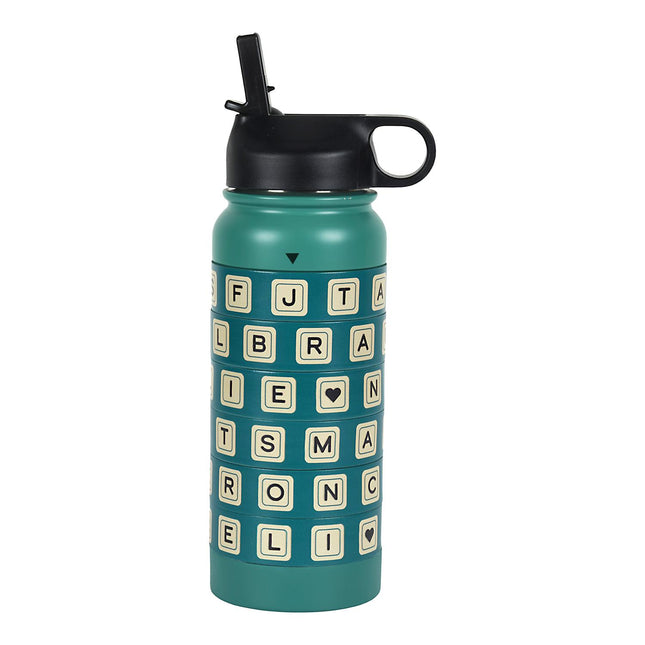 Personalizējama termo pudele ar grozāmiem burtiem – izveido savu vārdu